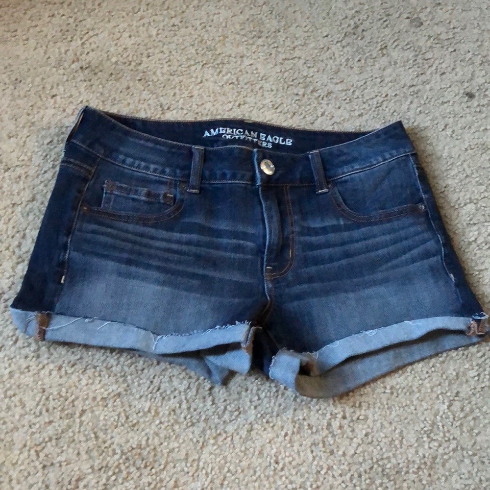 American eagle denim shorts size 8